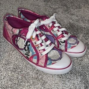 Multi color Coach sneakers